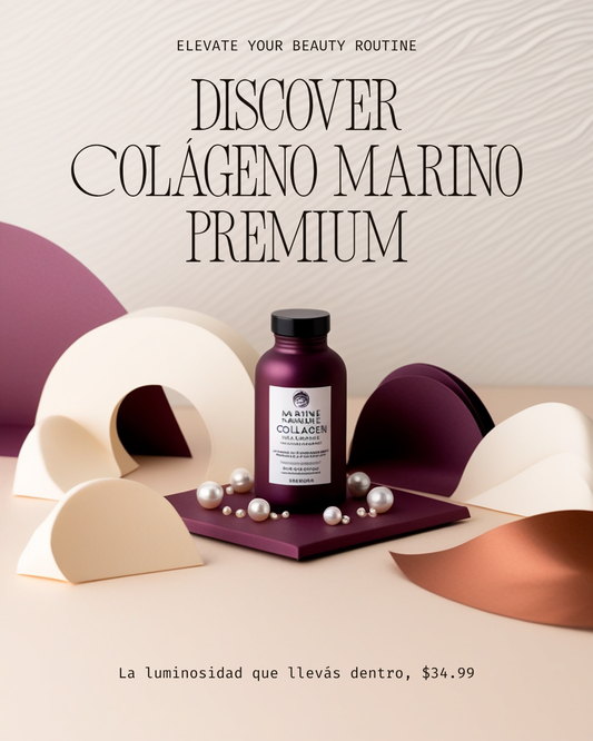 Colágeno Marino Premium — Firmeza de Piel desde Adentro