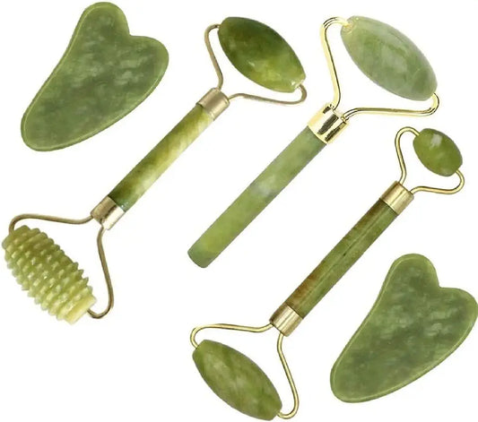 Roller Doble Jade — Anti Puffiness & Circulación